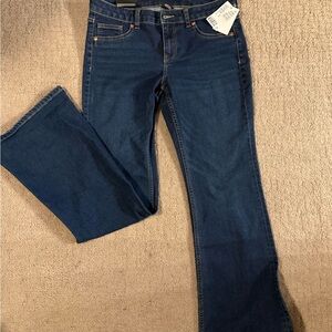 H&M Dark Blue Flare Jeans